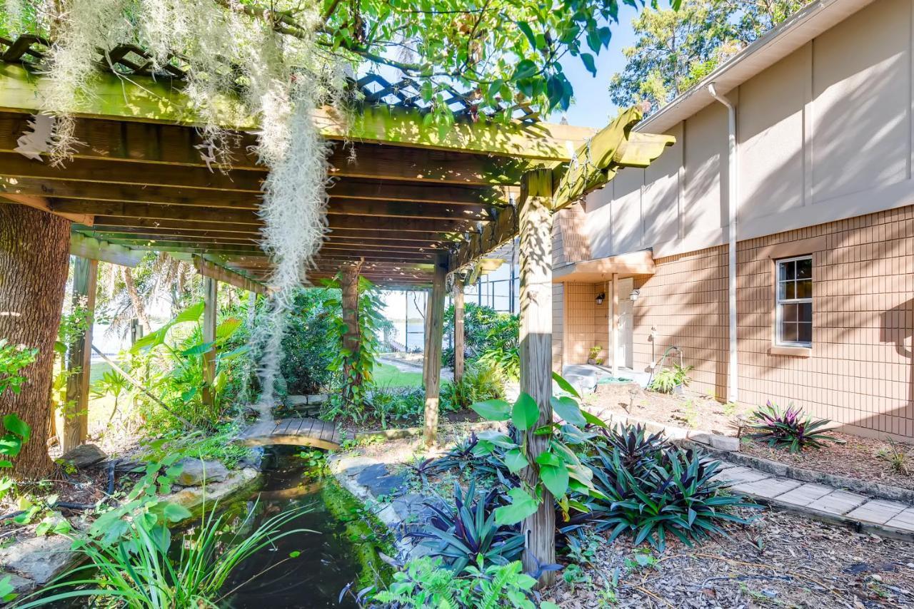 Serene Lakefront House w/ Pool, Hottub, & Boating Orlando Esterno foto