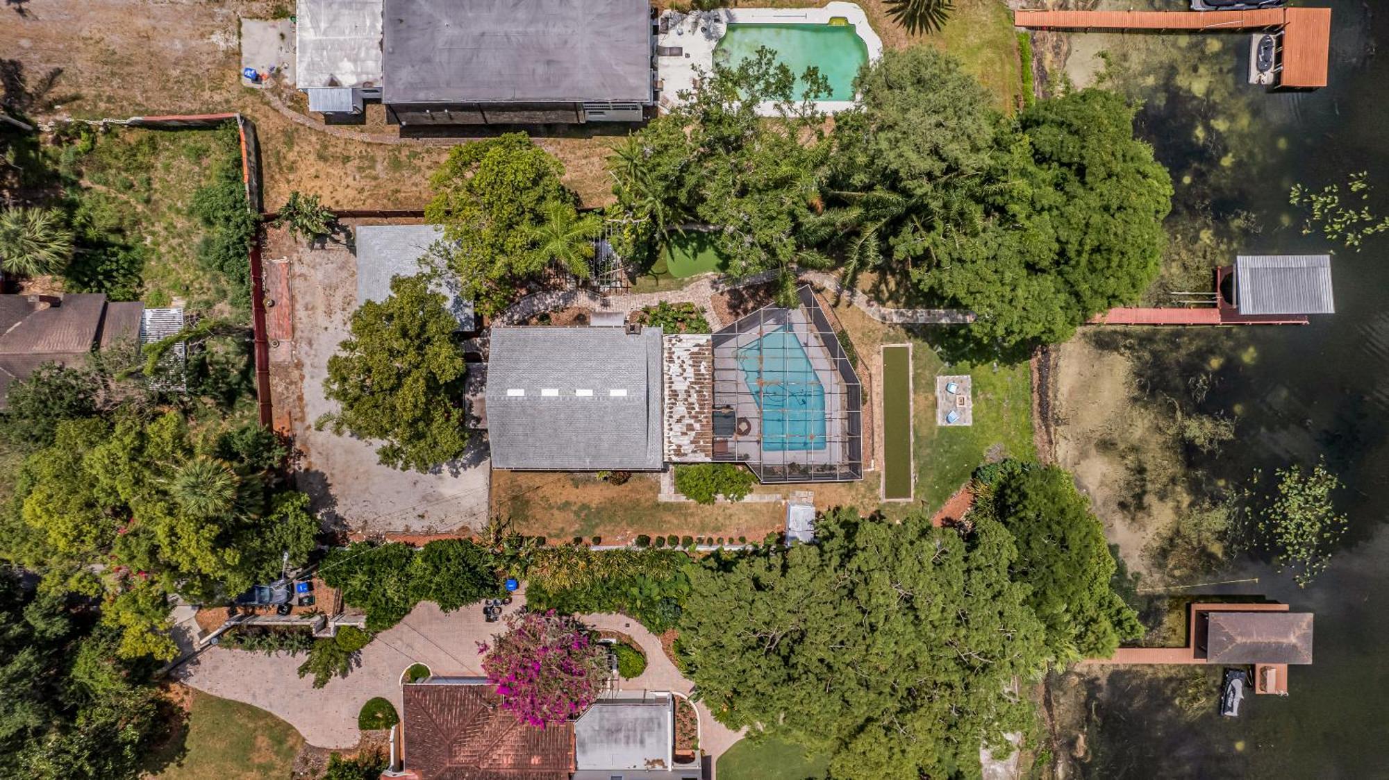 Serene Lakefront House w/ Pool, Hottub, & Boating Orlando Esterno foto